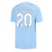 Manchester City Bernardo Silva #20 Voetbalkleding Thuisshirt 2023-24 Korte Mouwen
